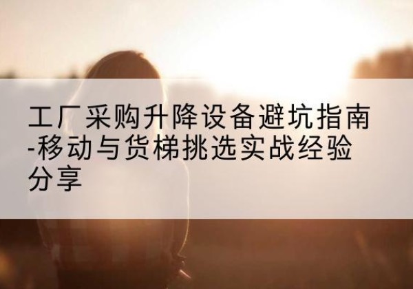 乐都移动式升降机怎么选-工厂采购升降设备避坑指南-移动与货梯挑选实战经验分享